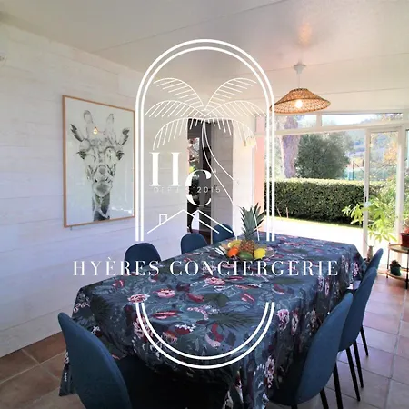 Villa La Quietude T4 Clim Wifi Pk Almanarre By Hc Hyères