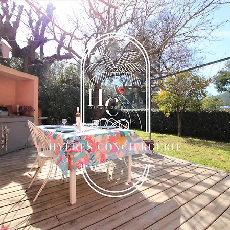 ヴィラ La Quietude T4 Clim Wifi Pk Almanarre By Hc *
